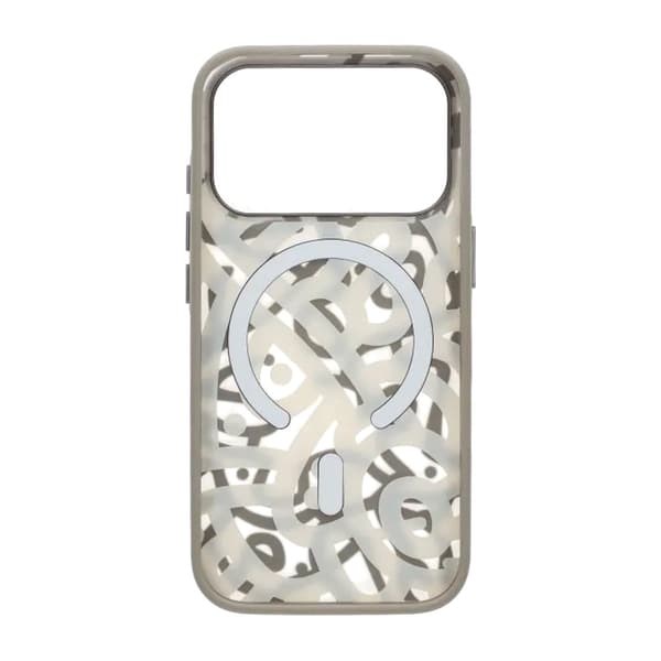 Graffiti Craft MagSafe -suojakuori iPhone 17 Pro Maxille, harmaa