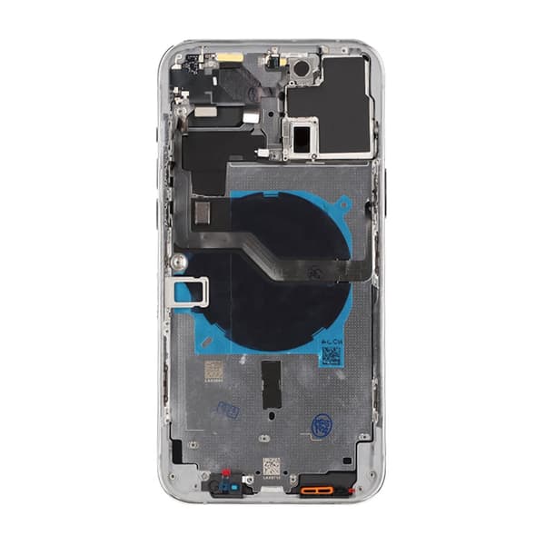 iPhone 12 Pro Max Baksida med Komplett Ram OEM - Vit