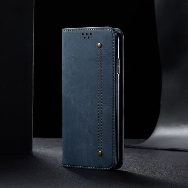 iPhone 6/6s Cover med kortpladser - Blå