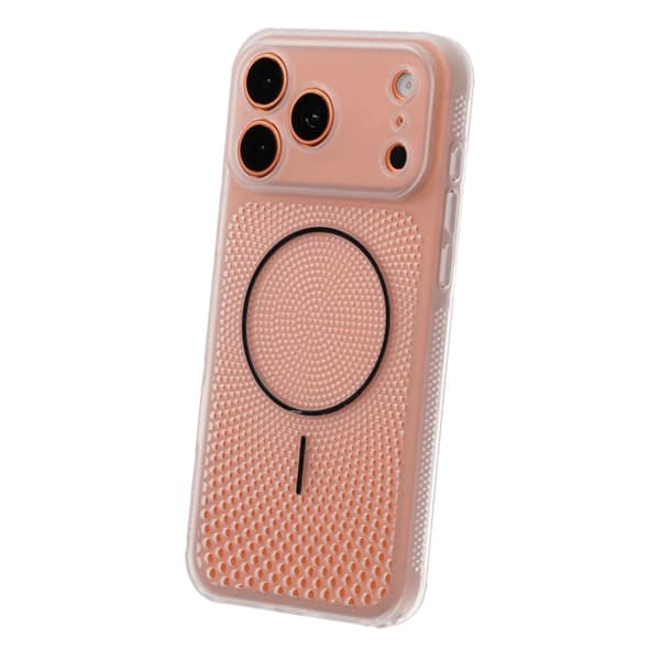 Ventileret MagSafe-cover til iPhone 17 Pro og 18 Pro - Hvid