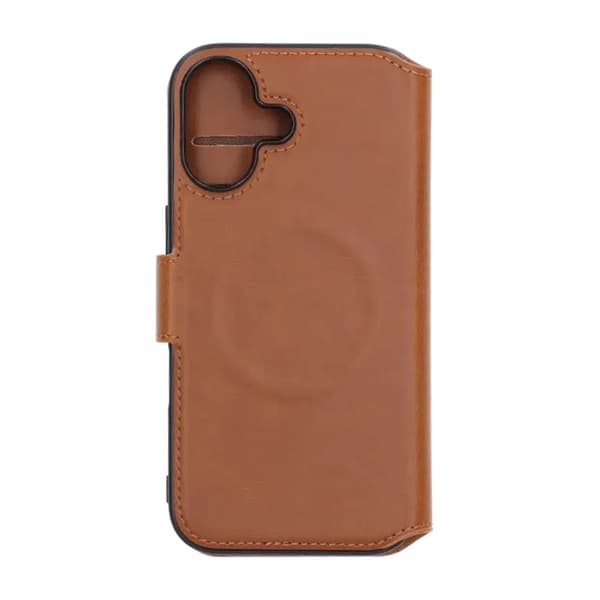 Rvelon Plånboksfodral för iPhone 17 - Brun