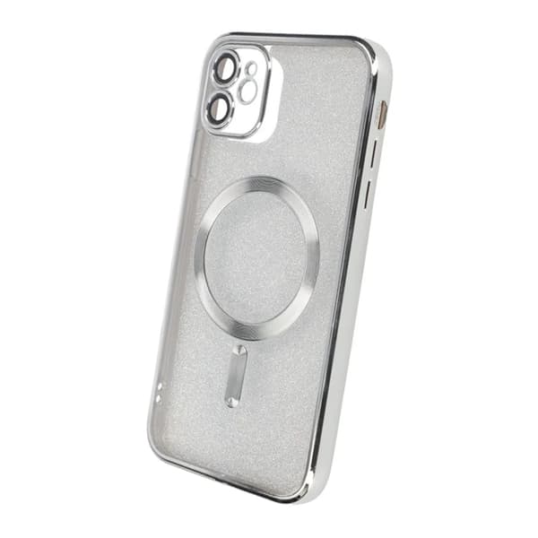 Luxury Mobilskal med Magsafe iPhone 11 - Silver