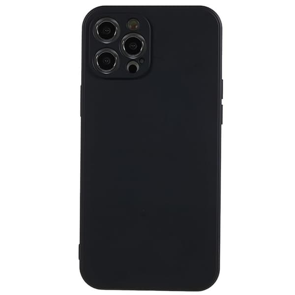 AMORUS iPhone 12 Pro Max TPU -kotelo - Musta