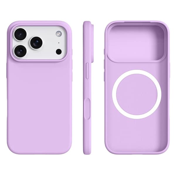 iPhone 18 Pro Max/17 Pro Max MagSafe Cover i Silikone - Lilla