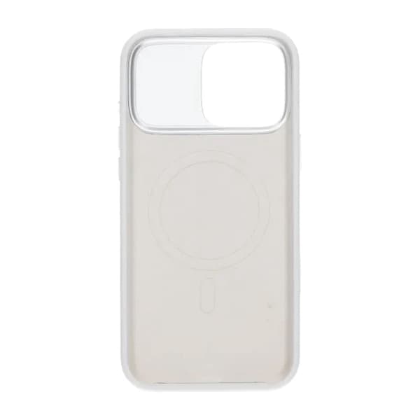 Amru Liquid Silicone Phone Case - iPhone 16 Pro Max White