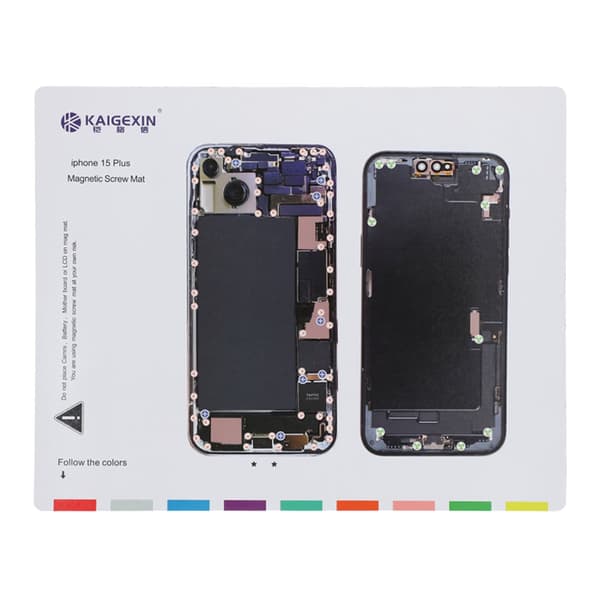Magnetisk skruemåtte til iPhone 15 Plus