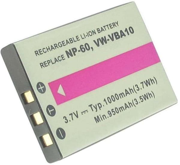 Batteri til NP-30 Casio erstatningsbatteri