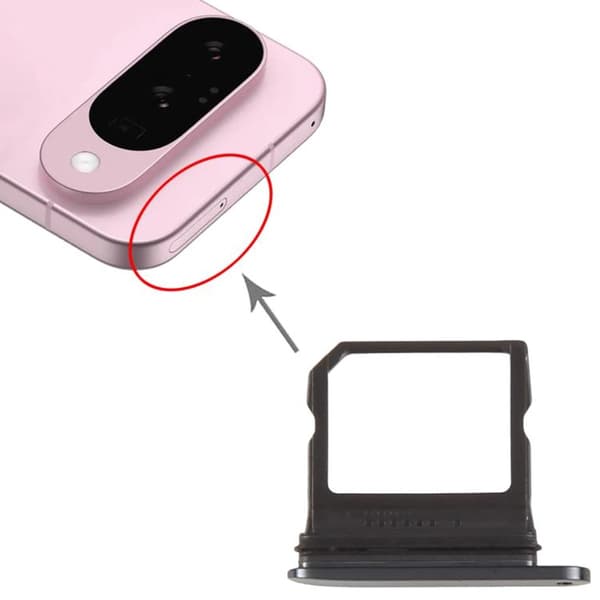 Google Pixel 10 Pro Simkortshållare - Svart