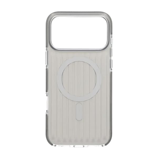Mobilskal Korrugerad Magsafe för iPhone 17 Pro Max - Silver