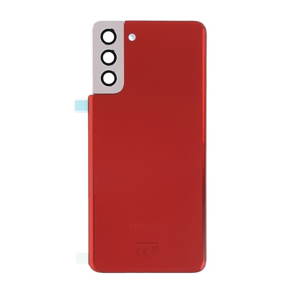 Samsung Galaxy S21 Plus 5G Baksida Med Tejp - Phantom Red