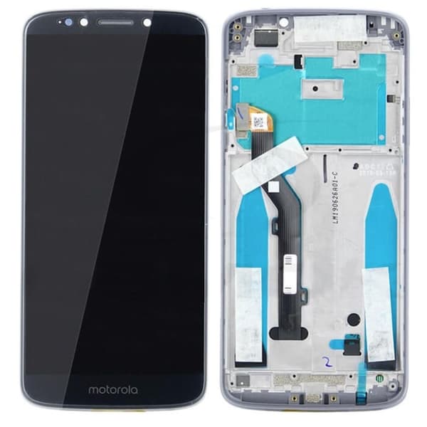 Motorola Moto E5 LCD-näyttö - Harmaa