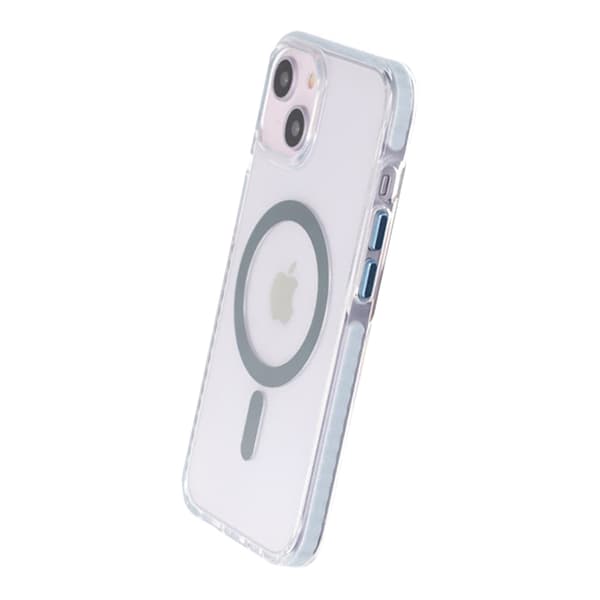 iPhone 13/14 Mobilskal Magnet Dobbeltbeskyttelse - Blå