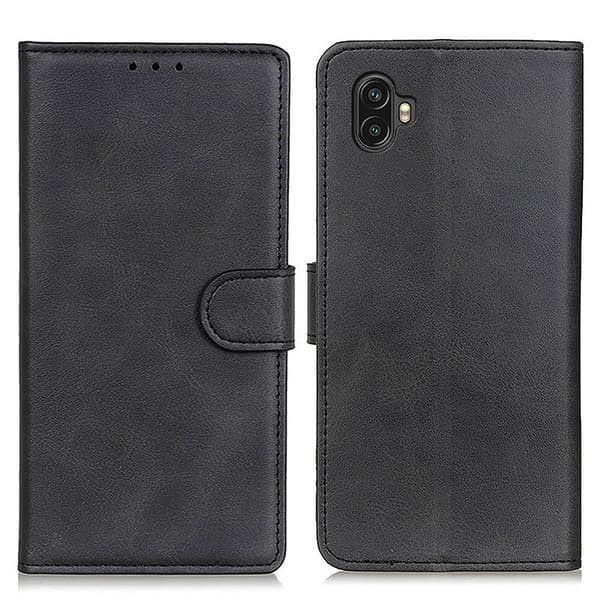Samsung Galaxy Xcover 6 Pro Full Coverage wallet cover - Sort
