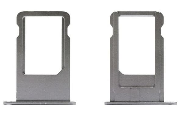 iPhone 6 Simkort Holder Grå