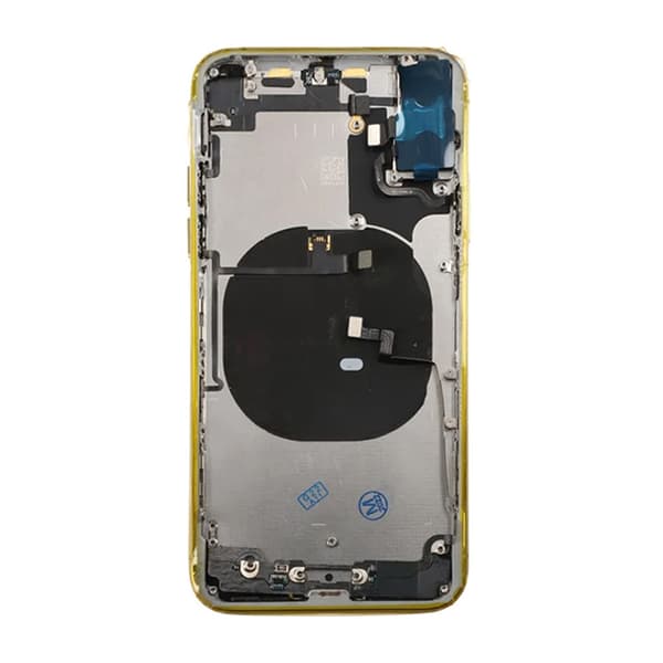 iPhone X Back Cover Complete OEM Silver With Small Parts