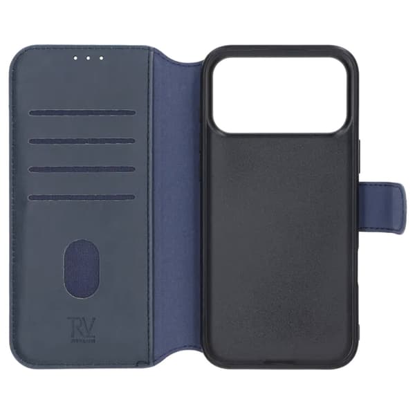 Rvelon Plånboksfodral för iPhone 17 Pro - Blå