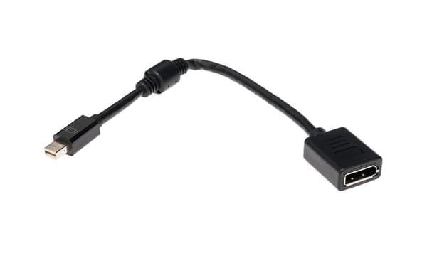 Delock Adapter mini DisplayPort han til DisplayPort hun 8K - Sort