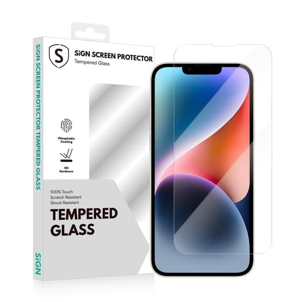 SiGN Beskyttelsesglas til iPhone 14