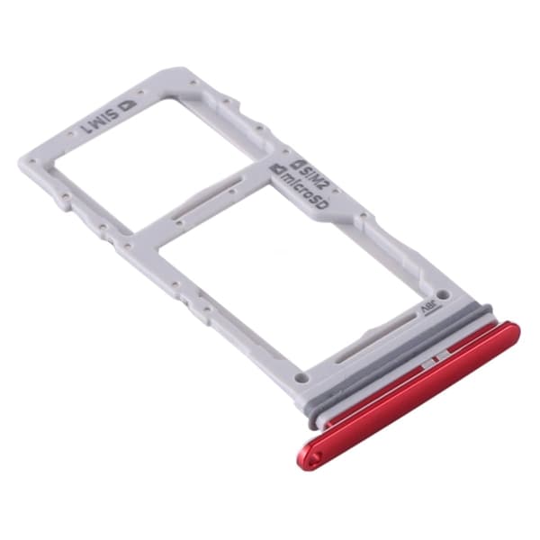 Samsung Galaxy S20/S20 5G SIM- ja SD-korttipidike, punainen