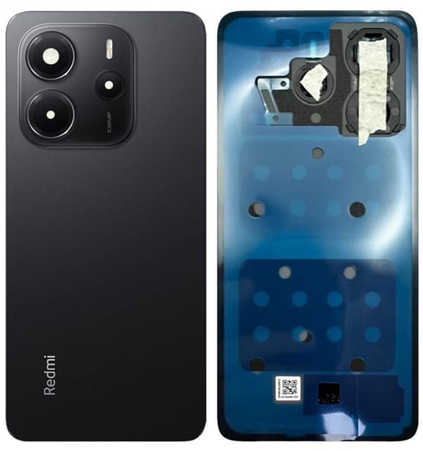 Xiaomi Redmi Note 14 Bagcover - Sort
