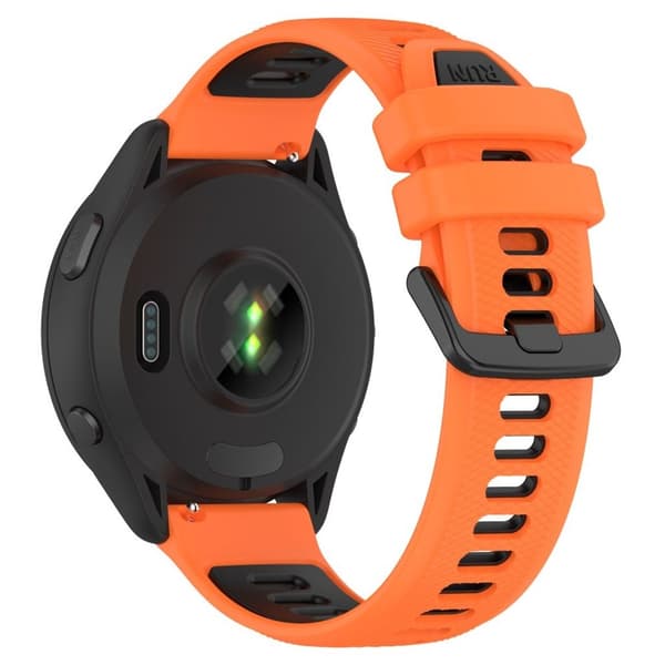 Garmin Forerunner 265S Urrem Two-Tone - Orange/Sort