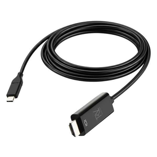 Rvelon USB-C til HDMI 1.4 kabel 4K - 1 meter med chipset