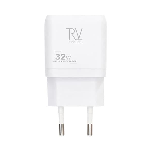 Rvelon 32W 2C1A EU-VIRTA-ADAPTERI VALKOINEN
