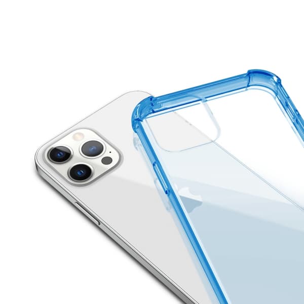 Stødsikkert cover til iPhone 12 Pro Max Høj kvalitet - Blå