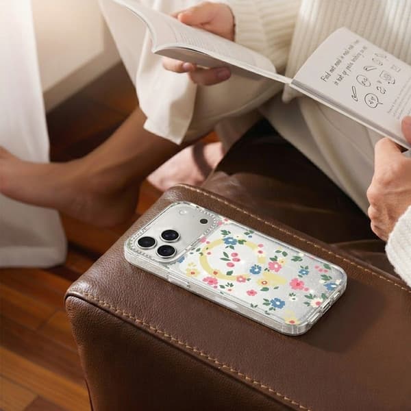 Flower Series MagSafe Case - iPhone 17 Pro Max Rainbow Blooms