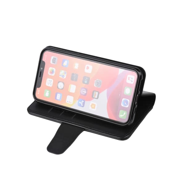 iPhone XS Max Plånboksfodral Stativ och extra Kortfack G-SP -  Svart