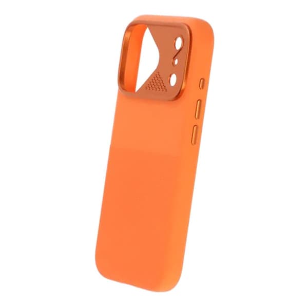 Amru Liquid Silicone Phone Case - iPhone 17 Pro Max Orange