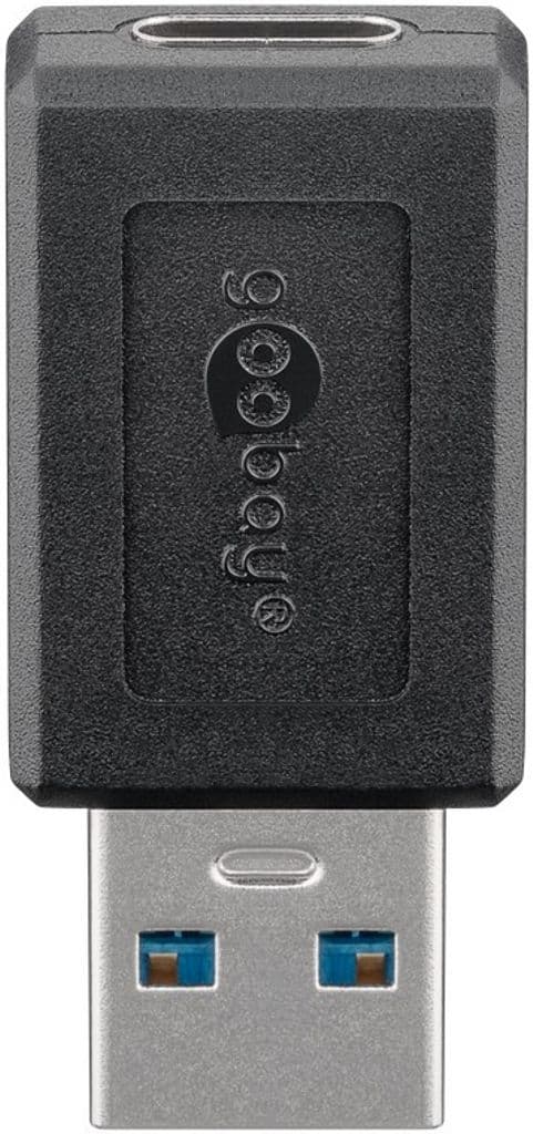 Goobay USB 3.0 SuperSpeed USB-C adapter - Sort