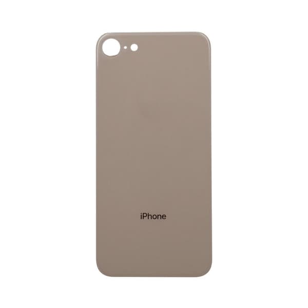 iPhone 8 Bagglas med Klæbebånd - Guld