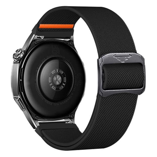 Huawei Watch GT 5/5 Pro/4 46mm Nylon Urrem – Sort