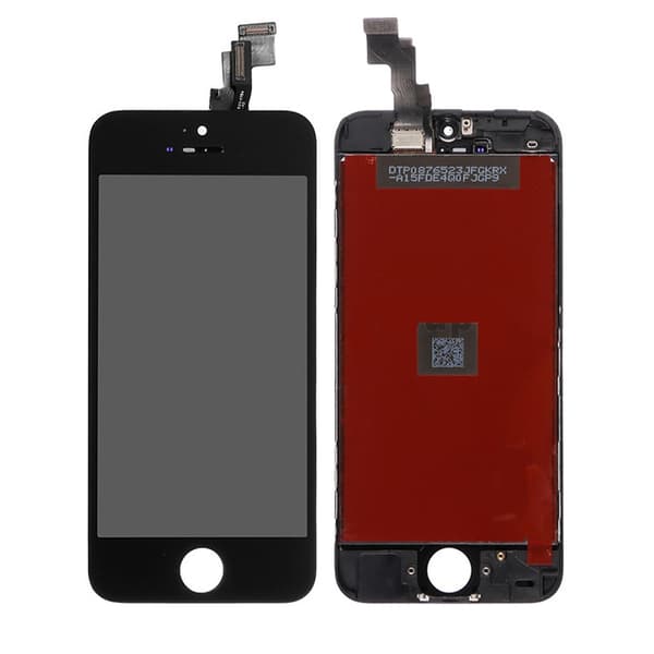 iPhone 5C LCD-skærm - Sort