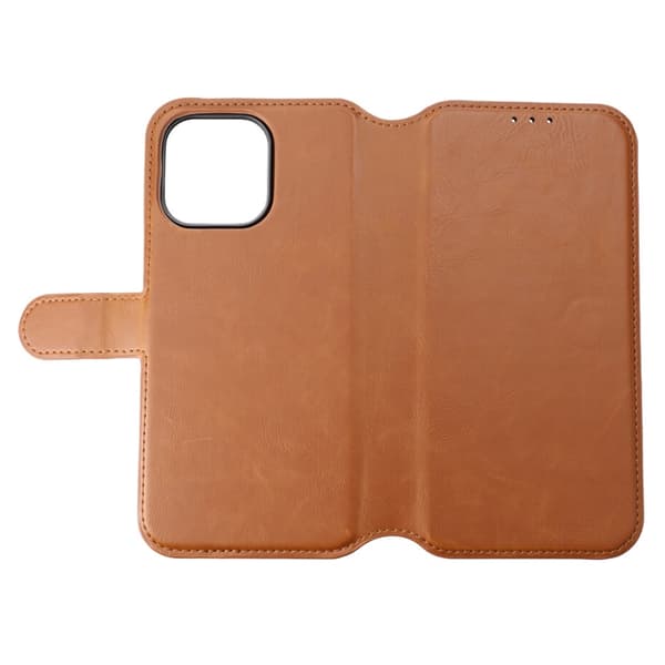 iPhone 15 Pro Max Plånboksfodral Magnet Rvelon - Brun