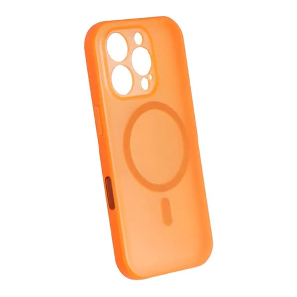 Præcis Hulskjold Magnetisk Etui - iPhone 16 Pro Max Orange