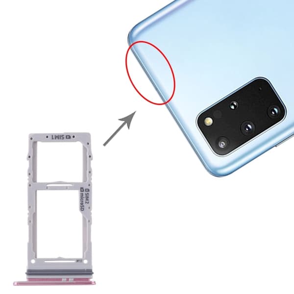 Samsung Galaxy S20/S20 5G SIM-korttipidike Cloud Pink