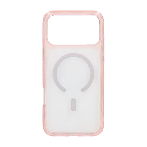 Mobilskal TPU Magsafe för iPhone 17 Pro Max - Rosa Transparent