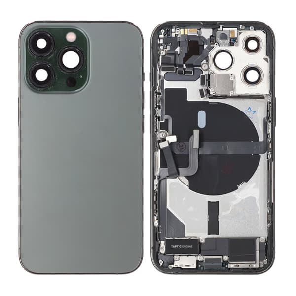iPhone 13 Pro bagcover original grøn