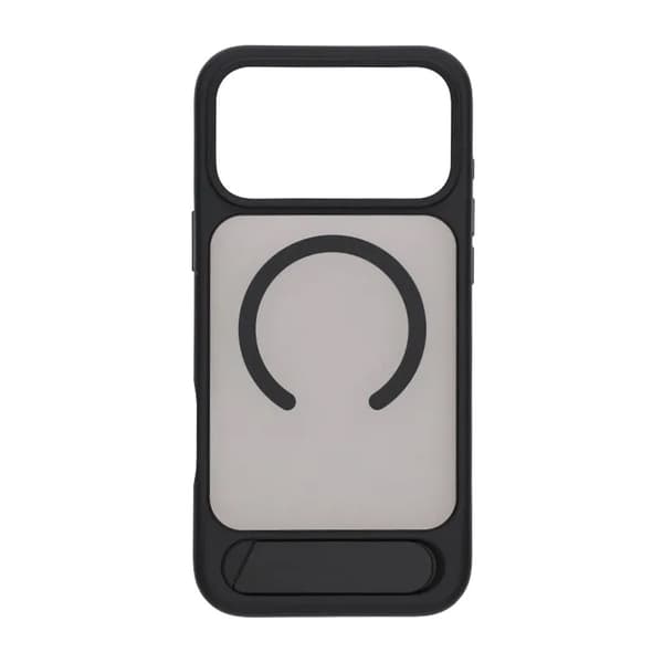 MagSafe-cover med stativ til iPhone 17 Pro Max - Sort