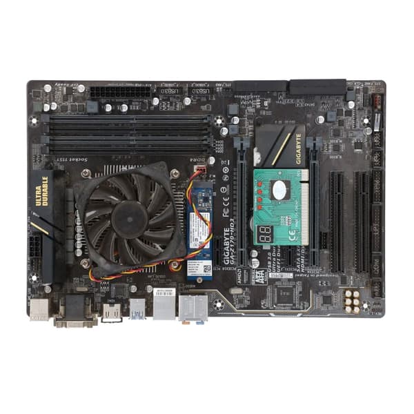 DDR4 bundkort software testmaskine