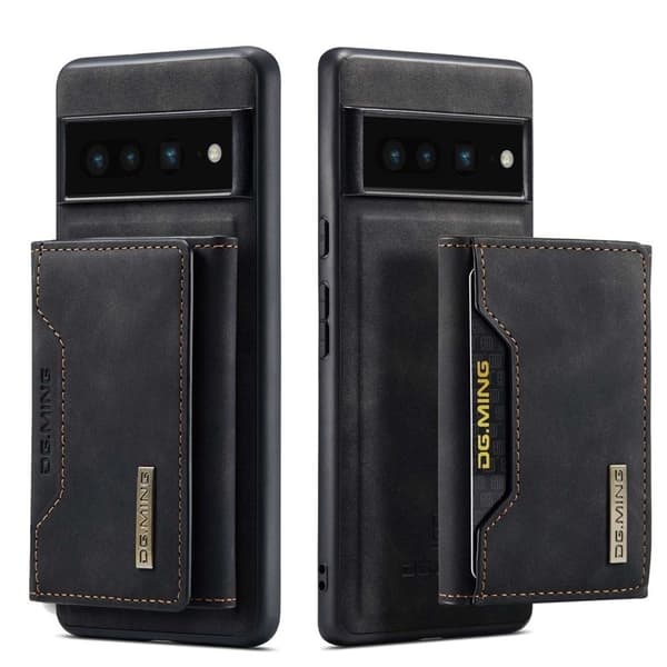 DG.MING M2 2i1 Google Pixel 7 Pro etui med pung - Sort