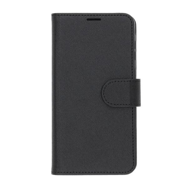 Flip Stand Leather Wallet Case For Samsung A57 Black
