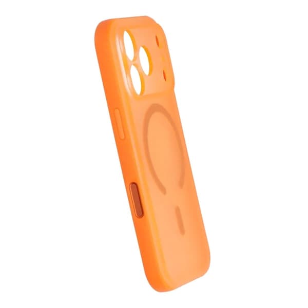 Præcis Hulskjold Magnetisk Etui - iPhone 17 Pro Max Orange