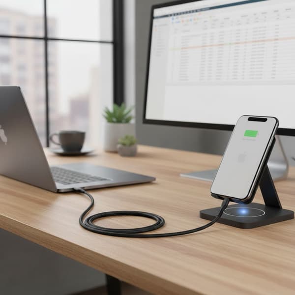Rvelon USB-C till Lightning Kabel Flätad 1m