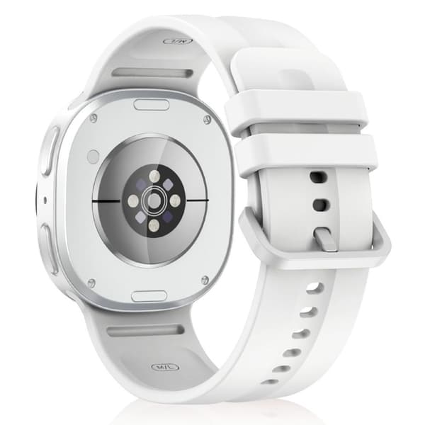 Samsung Galaxy Watch9/8 Silikonarmband Quick Release S - Vit