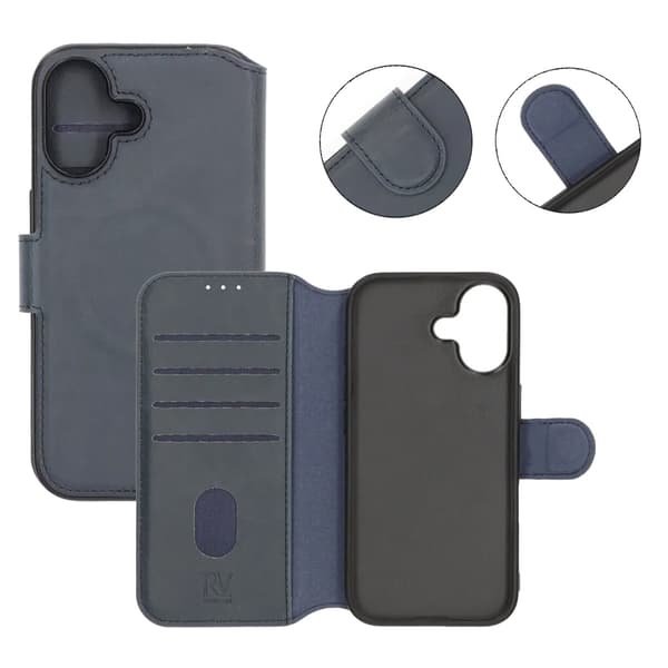 Rvelon lompakkokotelo iPhone 17:lle - Sininen