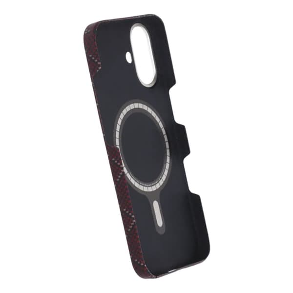 Kevlar Woven Magnetic Case - iPhone 17 Red Check