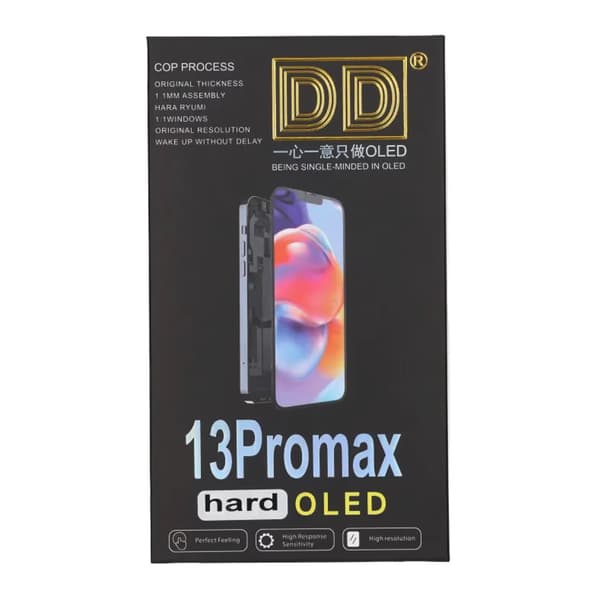 Kova OLED-näyttö iPhone 13 Pro Maxille - DD Diagnostic Pass